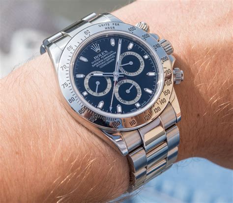 Rolex Daytona 116520 In Steel With Black Dial Watch Review